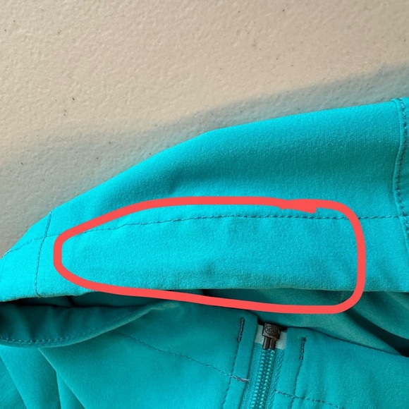 Patagonia Womens jacket Traverse Softshell Full Zip Lightweight Teal Blue M - Picture 14 of 14